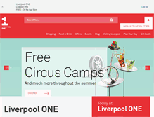 Tablet Screenshot of liverpool-one.com